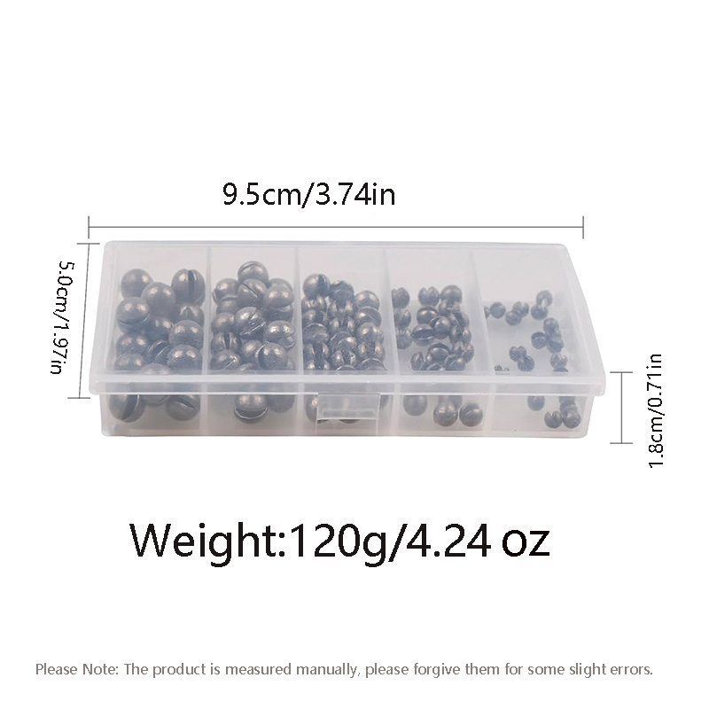 100Pcs/Box Single-Opening Lead - đánh giá và giá Fishing Line Box