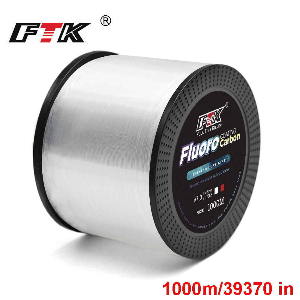 FTK 1000M Nylon Fishing Line S - đánh giá và giá Fluorocarbon Line